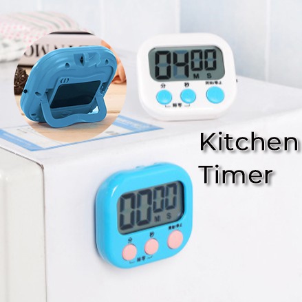 💥 Khuyến mãi 💥 Hẹn giờ trong bếp, Hẹn giờ lò nướng kỹ thuật số LCD, Đồng hồ bấm giờ đếm ngược, Đồng hồ báo thức lớn, Báo thức thời gian thực, Hẹn giờ nấu bếp với Đồng hồ nướng dọc, Đa chức năng