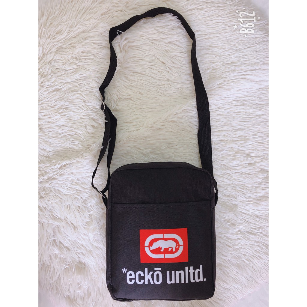 [FREESHIP❤️] Túi đeo chéo nam nữ in logo ECKO size 26cm vừa ipad T021 | BigBuy360 - bigbuy360.vn