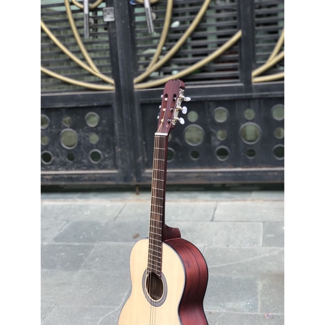 Đàn Ghita Classic ST.Real Guitar Sài Thành Mã ST-C3 gỗ Hồng Đào nguyên tấm