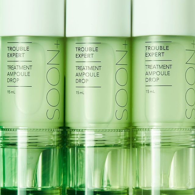 Tinh chất giảm mụn, làm dịu SOON+ Trouble Expert Treatment Ampoule Drop 15ml Soon plus Soonplus