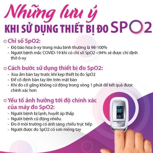 Máy đo nồng độ oxi trong máu SpO2 đo nhịp nhanh chóng chính xác MiibooShi D1.102