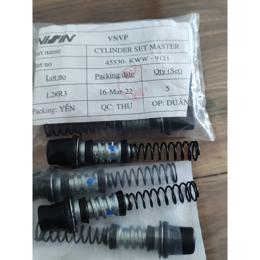 Pittong phanh dầu, phốt cupen các dòng xe Honda To, Nhỏ, Yamaha Hàng Xịn