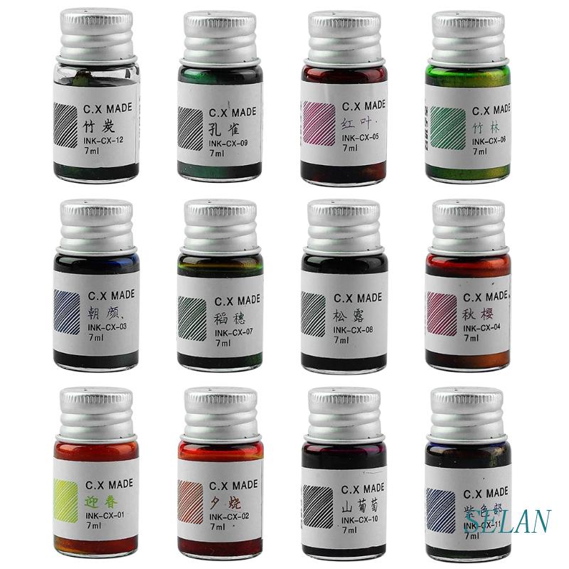 Set 12 Bút Mực Nước 7ML Đa Năng Cho Bé