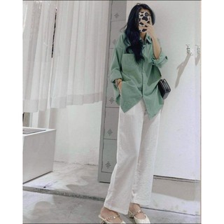 🌈 SÉT BỘ ĐŨI SƠ MI QUẦN TRẮNG - LẺ ÁO🎉