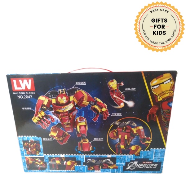 Đồ Chơi Lego Lắp ghép mô hình Iron Man Hulkbuster Mark-XLIV