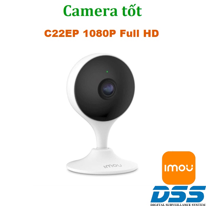 Camera Trong Nhà WiFi imou C22EP 2MP 1080P Full HD - Nhỏ gọn - Đàm thoại 2 chiều