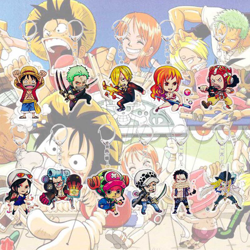 Móc Khóa Hình Nhân Vật Phim Hoạt Hình One Piece