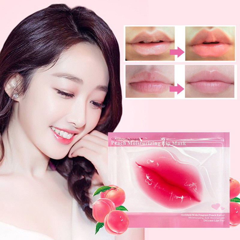 [Hàng mới về] Mặt Nạ Môi Collagen Dưỡng Ẩm Chống Nếp Nhăn