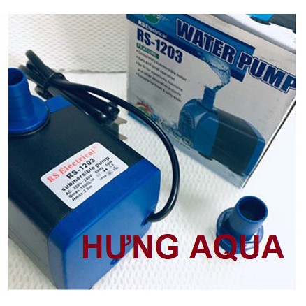 Máy bơm nước hồ cá RS-1201 RS 1202, RS 1203, hàng cao cấp nhỏ gọn, tiết kiệm điện, chạy êm
