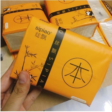 KHĂN GIẤY GẤU TRÚC SIPIAO 1 gói 300 tờ