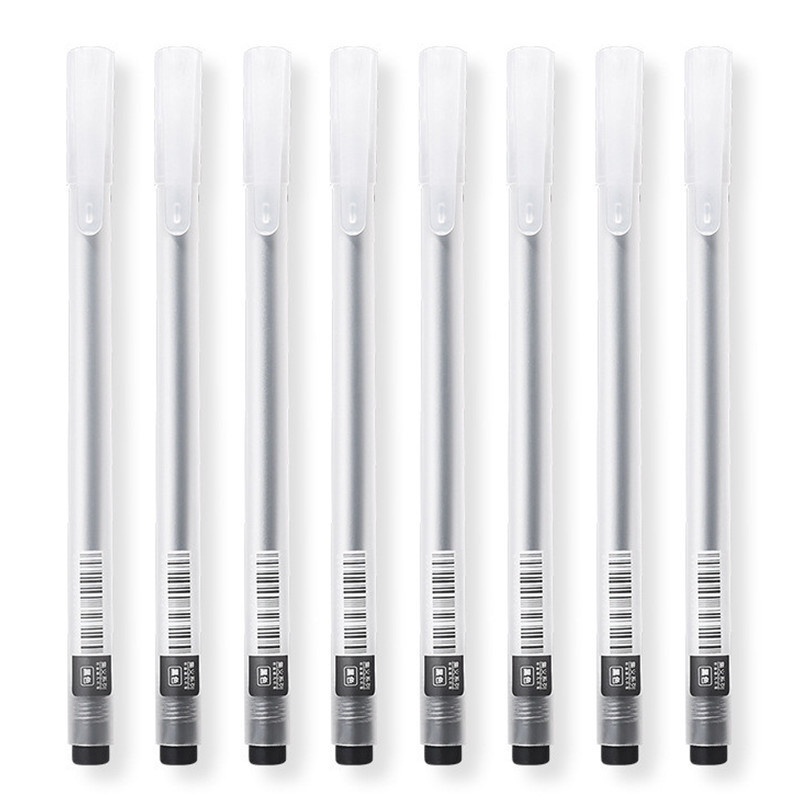 1 Bút Mực Gel 0.5mm Vỏ Màu Đỏ Và Đen Kiểu Dáng Sang Trọng