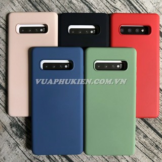Ốp lưng Silicone dẻo màu hãng KST DESIGN Cho Samsung Galaxy S10 Plus, S10e, S10 5G, S10, Chống bẩn, chống vân tay