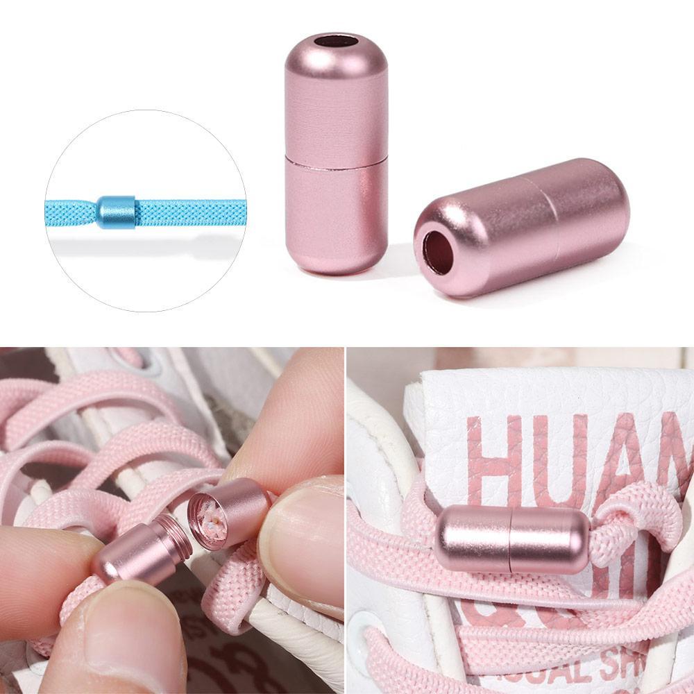 1 Cặp Khóa Dây Giày Bằng Hợp Kim Nhôm Tiện Dụng