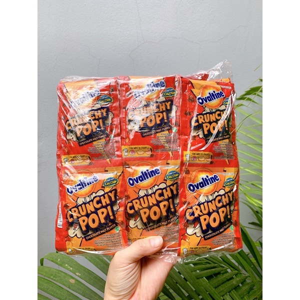 combo 30 gói kẹo rắc chocolate ovaltine crunchy pop 8G