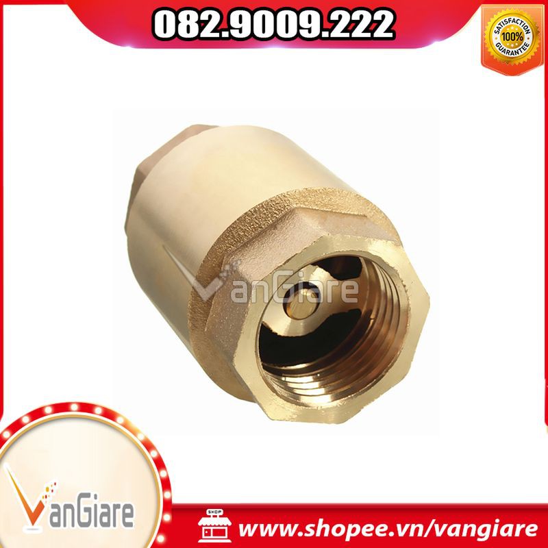 Van 1 chiều lò xo thau đồng Đài Loan 21mm, 27mm, 34mm