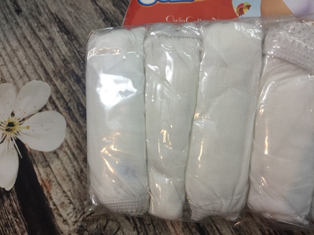 Quần lót cotton dùng 1 lần Kiba (set 5 chiếc)