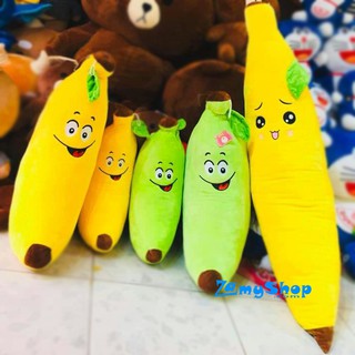 🍌 🍌GỐI ÔM TRÁI CHUỐI NHỒI BÔNG ĐÁNG YÊU CHO BÉ – 100 cm 🍌 🍌