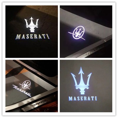 Đèn Laser Chiếu Sáng Chào Mừng Cho Xe Maserati Welcome Guest Light Gt Total Kitachi Boa