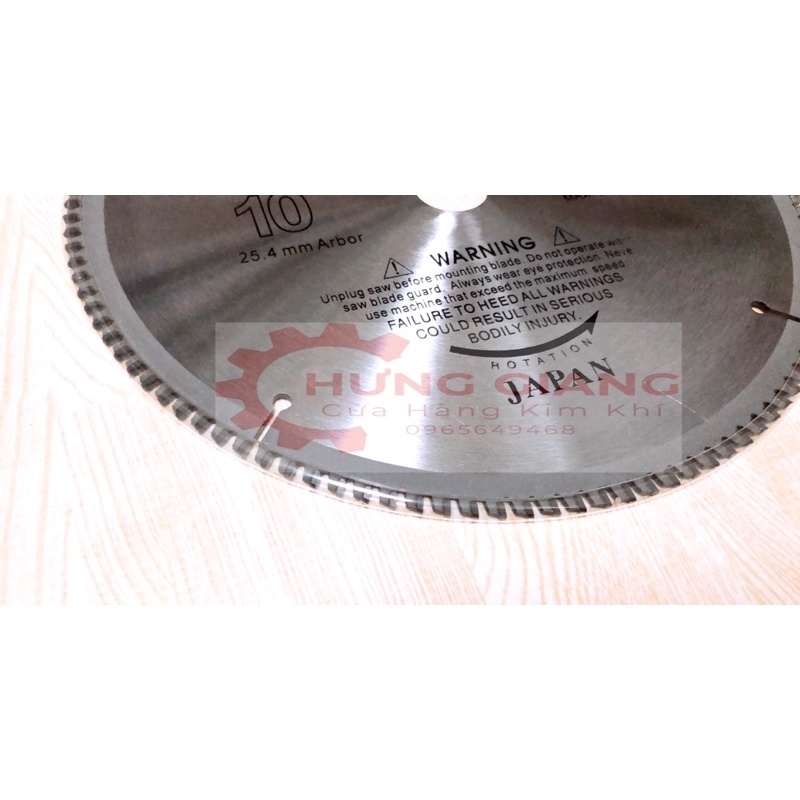 Lưỡi Cắt Hợp Kim Đa Năng COVINA 255mm - Cắt NHÔM, ĐỒNG, GỖ 120 Răng SIÊU BÉN