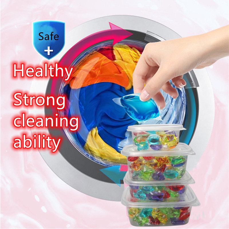 1pcs/có thể giặt tám quần áo Set 20/40 hạt giặt hương nước hoa huyền diệu thần kỳ lưu lại hương thơm dài lâu