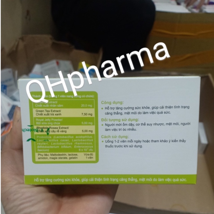 Viên uống MENTARELAX hộp 30 viên giúp bồi bổ cơ thể,chống suy nhược
