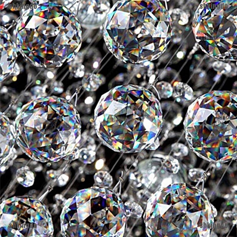 Hạt pha lê 20mm trong suốt Trang trí tiệc tùng