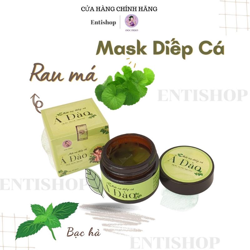 Mặt Nạ Diếp Cá Ả Đào