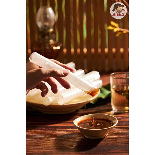 Bánh tráng sate Abi