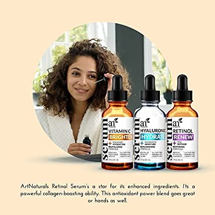 Set tinh chất dưỡng da Art Naturals Trio 3 chai 30ml [Hàng Mỹ]