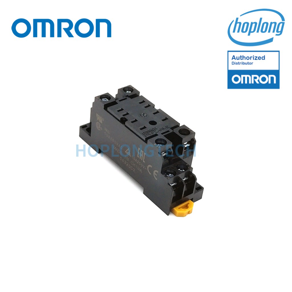 PYFZ-08-E Đế rơ le OMRON loại 8 chân dẹt dùng cho dòng MY2 MY2N
