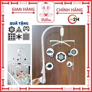 Treo nôi kích thích thị giác cho bé bebon - mẫu bìa cứng đen trắng