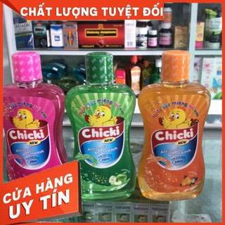 Nước súc miệng chicki