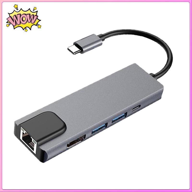 Dây Cáp Mở Rộng 5 Trong 1 Usb Type-C Hub Usb 3.0 100m