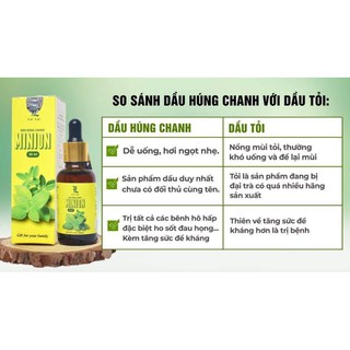 dầu húng chanh minion