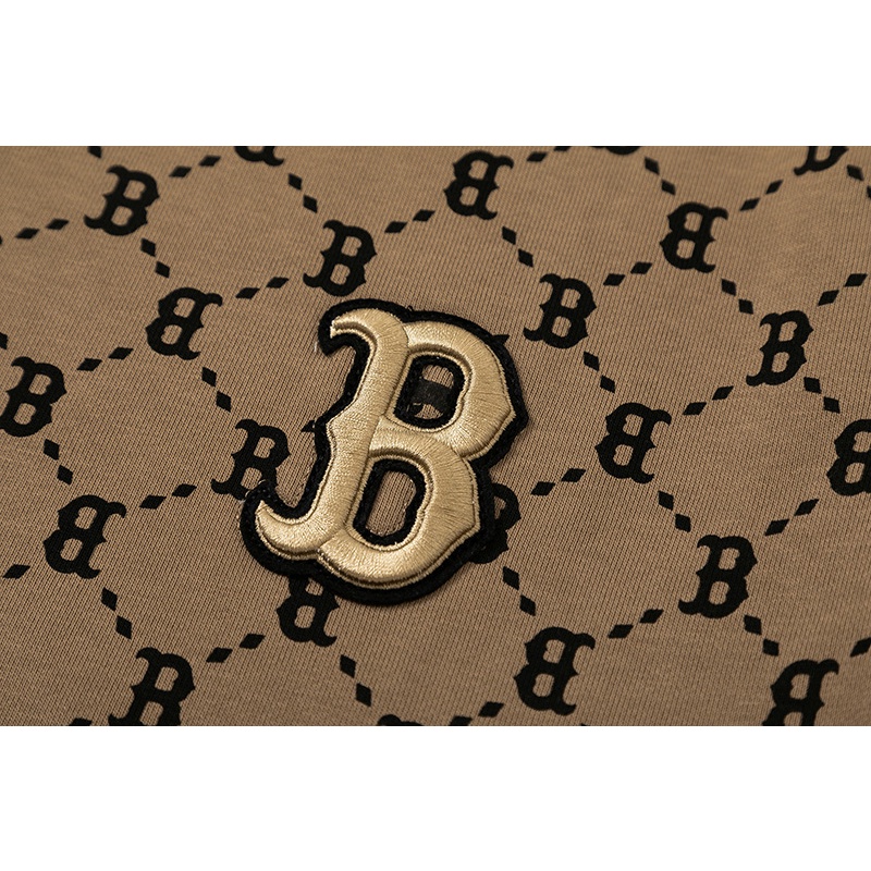 Hàng Spot! Áo Sweater Dài Tay Thêu Logo MLB Cổ Điển Dành Cho Nam Và Nữ