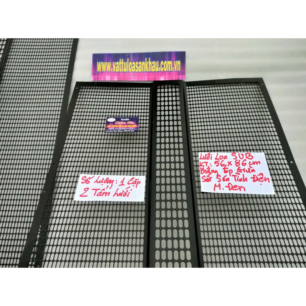Lưới loa sub 5 tấc 56cm 86cm 2 tấm Audio châu Gia