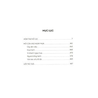 Sách - Hòm Thư Số 110