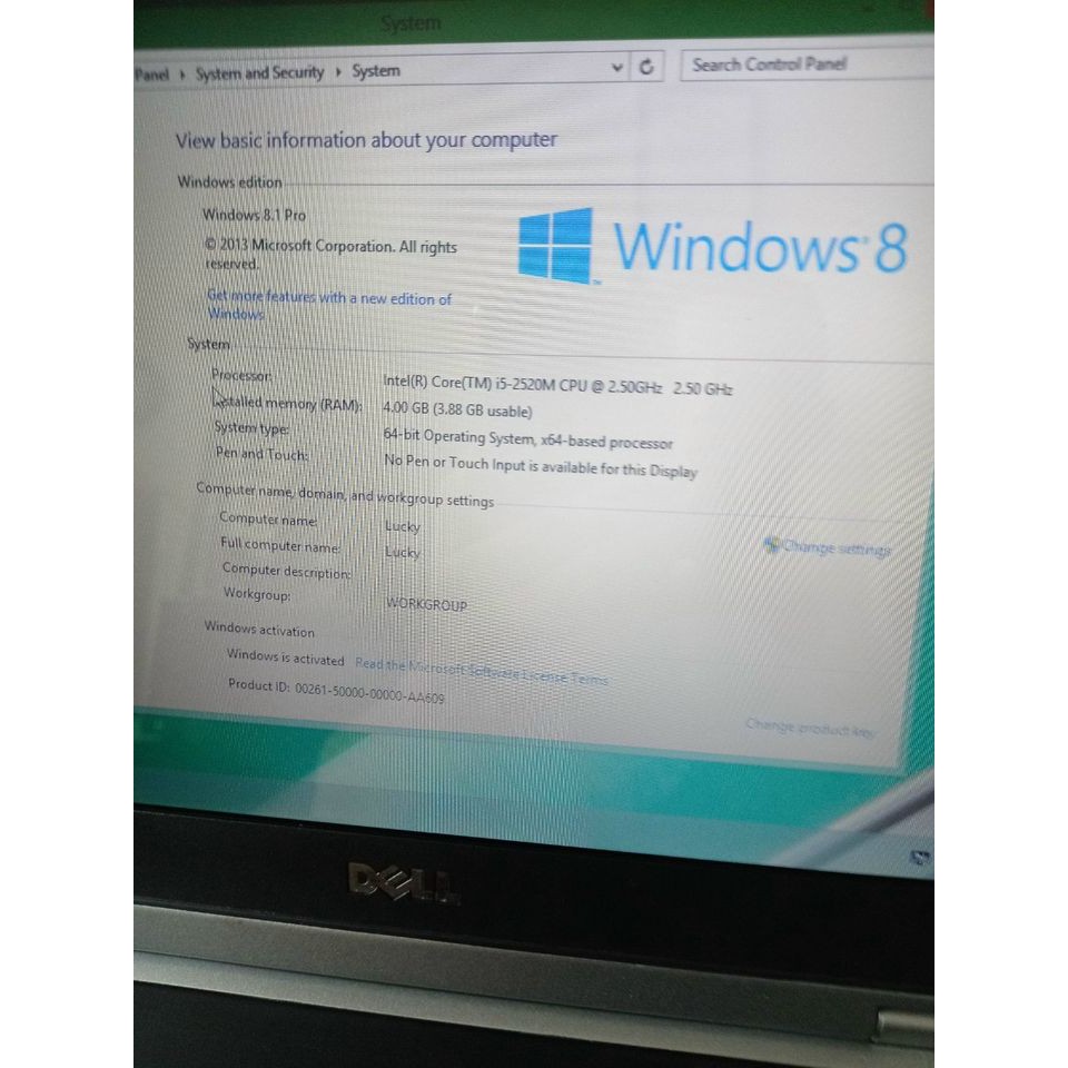 Dell Vostro 5520 i5 2520M