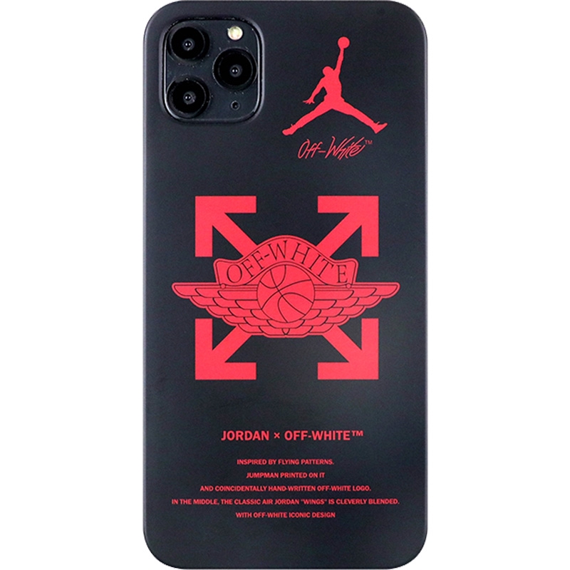 Ốp điện thoại logo Off White Jordan cho iPhone 12 7/8 Plus / X / XS / XR / XS MAX / 11/11 PRO / 11 Pro MAX | BigBuy360 - bigbuy360.vn
