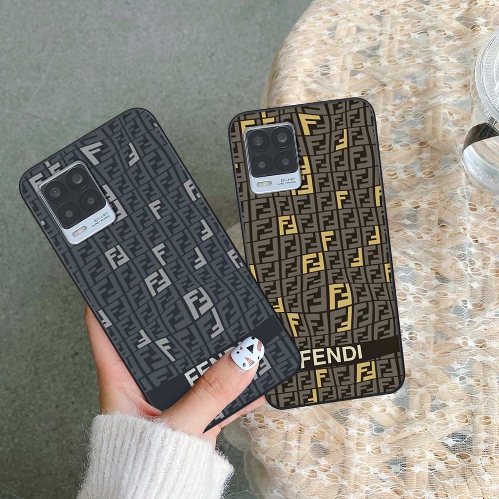 Ốp lưng điện thoại Realme 8 fendy, búp bơ rì, kaws thời trang, vỏ ốp thời trang rẻ đẹp