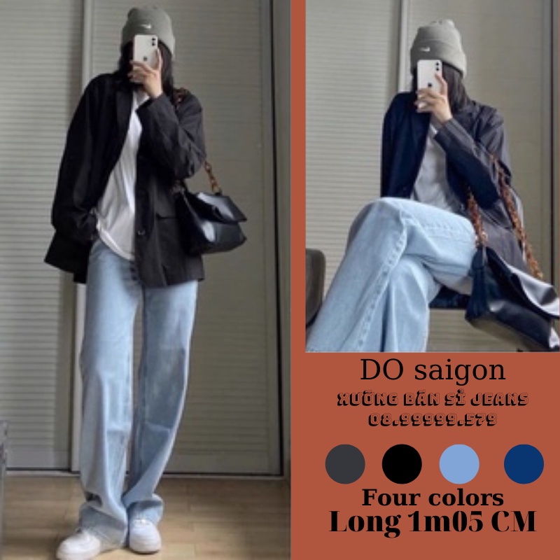 Quần Suông Ống Rộng BigSize Lai Cuốn Basic, Lưng Cao, Không Co Giãn, Siêu Tôn Dáng.