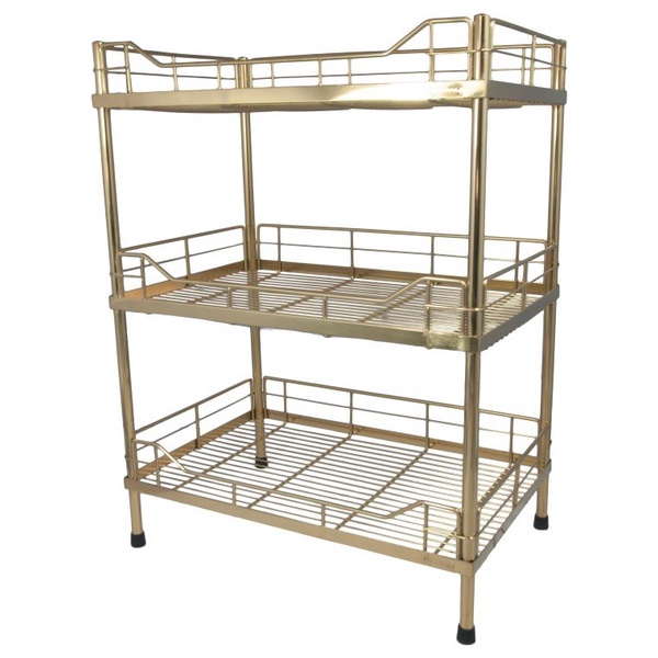 KỆ CHÉN ĐỨNG  3 TẦNG INOX 304 CAO CẤP