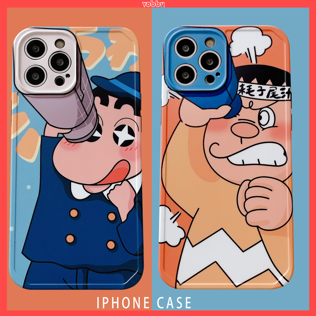 Ốp lưng điện thoại nhựa mềm hình Crayon Shin-chan cho iPhone12 mini 11 PRO MAX 7/8plus SE2020 X/XS XR XSMAX