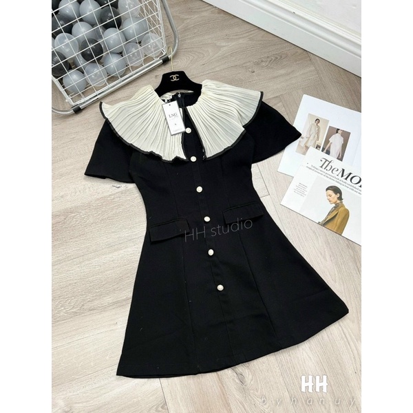 Váy cổ đắp tiểu thư siêu hot sa