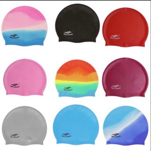Mũ bơi silicone cho người lớn
