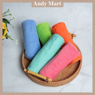 Mua Khăn lau mặt cao cấp 30x50 sợi cotton dày dặn  mềm mại  thấm hút tốt