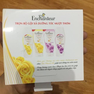 100 gói dầu gội, dầu xả Enchanteur hb