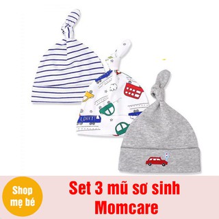 Set 3 mũ momcare sơ sinh