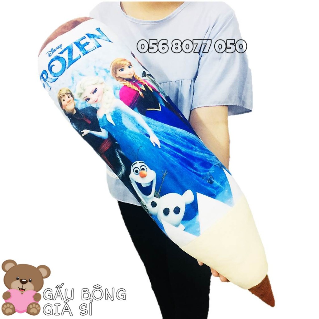 THÚ NHỒI BÔNG BÚT CHÌ 3D ELSA 60CM