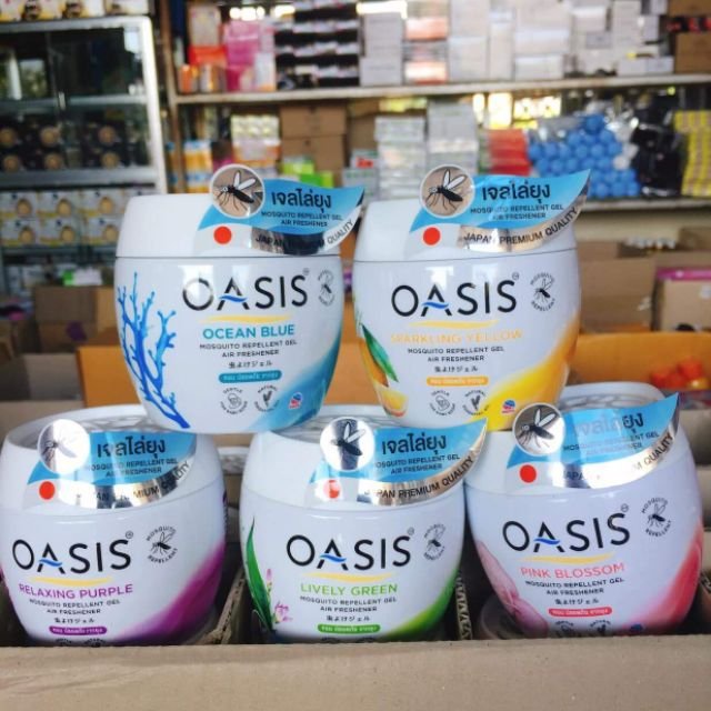 Sáp Thơm Đuổi Muỗi OASIS Thái Lan Hủ 180g